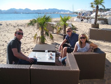 Coffee break in Cannes... Coffee break in Cannes