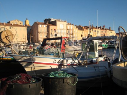 The beautiful seaside town of St Tropez The beautiful seaside town of St Tropez