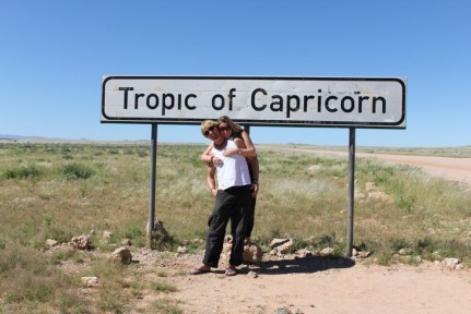 Us at the tropic of Capricorn Because everyone did...