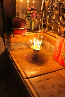 This is the tomb where Jesus was buried and then rose again.