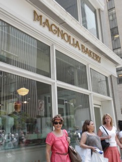 Magolia Bakery A quick stop at Magnolia Bakery...
