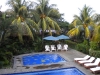 Our balcony view, Hotel Roca Sunzal, El Salvador.