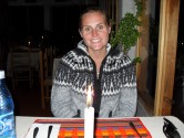 Isle de Sol - Liss in her Alpaca jacket