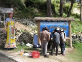 Isle de Sol - Local men at main Port
